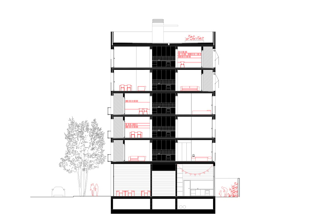 LaBalma 合作住房项目丨西班牙巴塞罗那丨Sostre Cívic-44