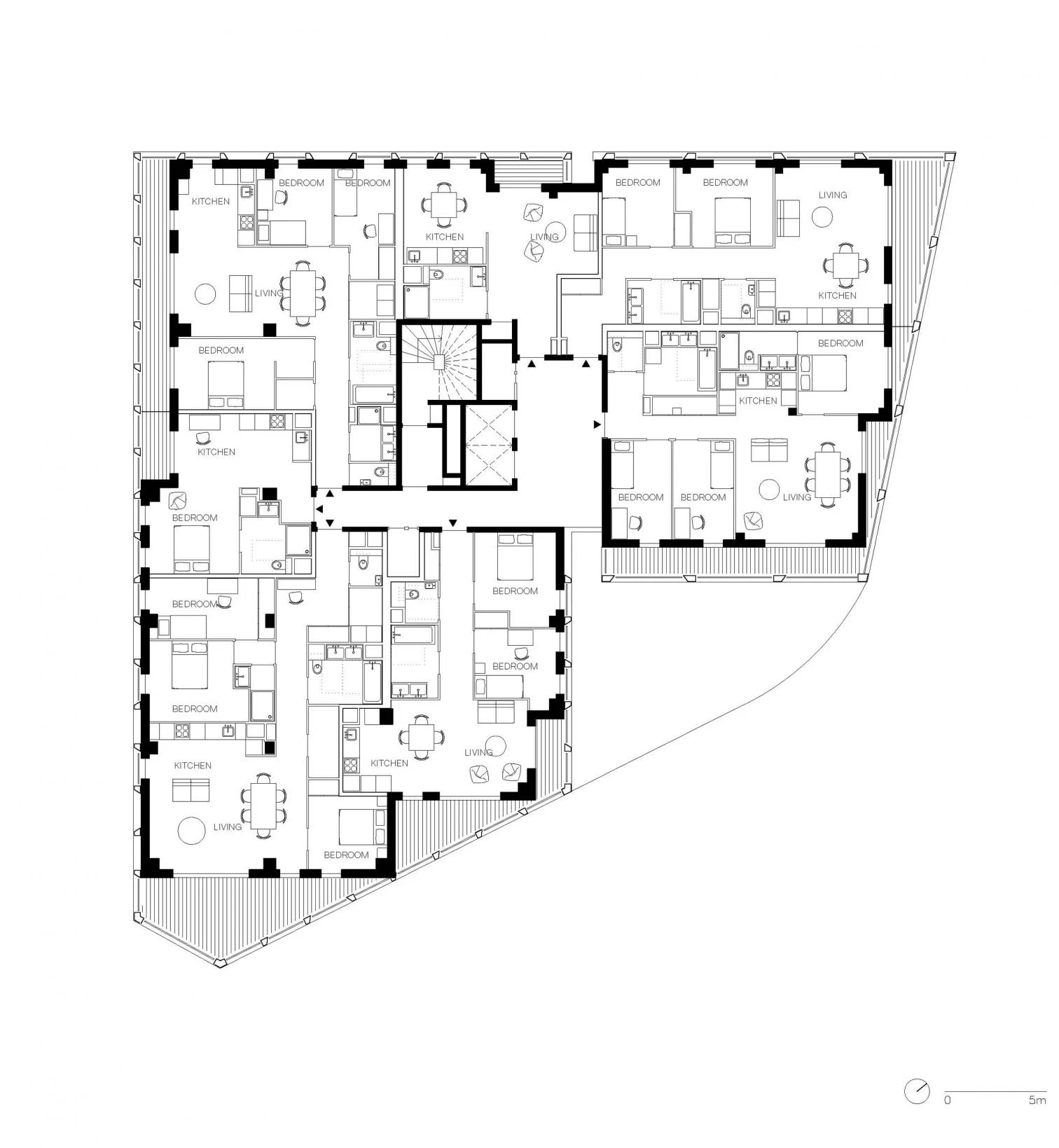 巴黎 Le Berlier 木质住宅楼丨法国巴黎-25