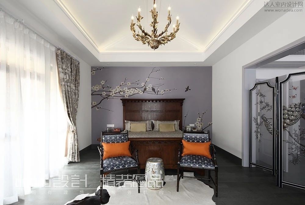 混搭风格独栋别墅设计 | 优雅知性女业主的梦想家园-17