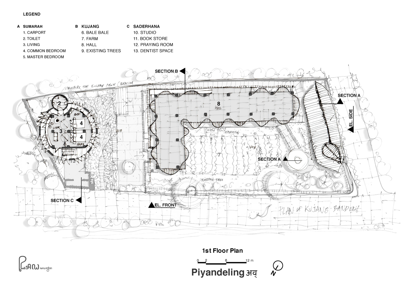 Piyandeling 艺术匠人住宅和工作室丨Realrich Architecture Workshop-65