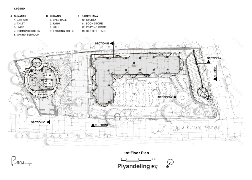 Piyandeling 艺术匠人住宅和工作室丨Realrich Architecture Workshop-65
