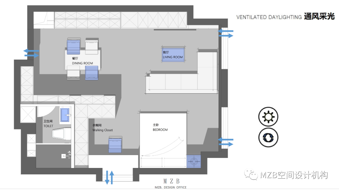 现代美学公寓设计丨MZB空间设计-12