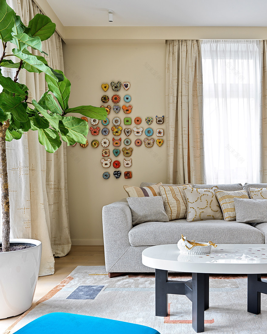 豪华艺术公寓设计丨俄罗斯莫斯科丨Ангелина Аскери-14