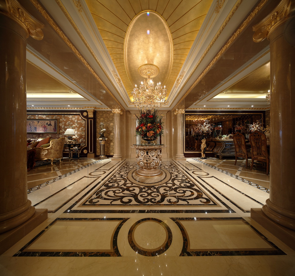 泉州浦西万达公馆 豪华欧式样板房-23