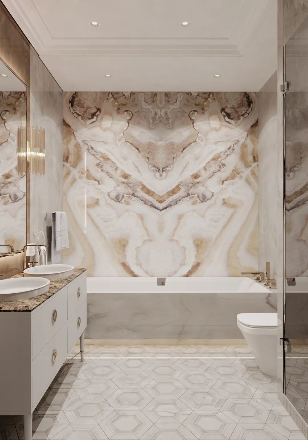 高级灰金属风格住宅丨俄罗斯丨俄罗斯圣彼得堡设计师 Gavriil Verbitsky-21