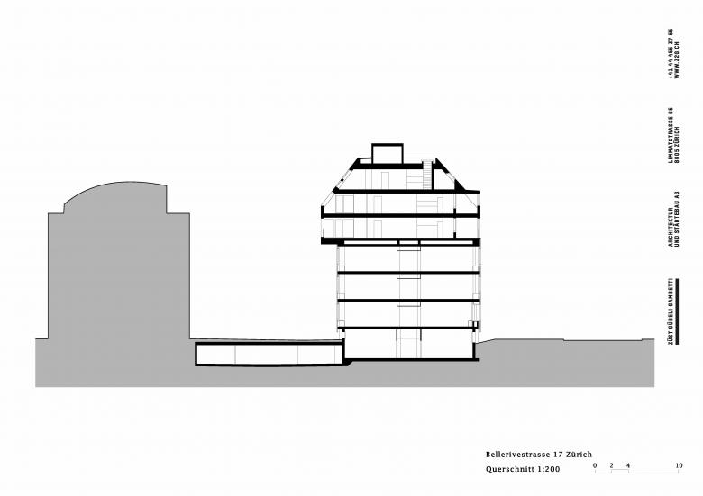 Züst Gübeli Gambetti丨Sanierung & Aufstockung Bellerivestrasse丨瑞士-22
