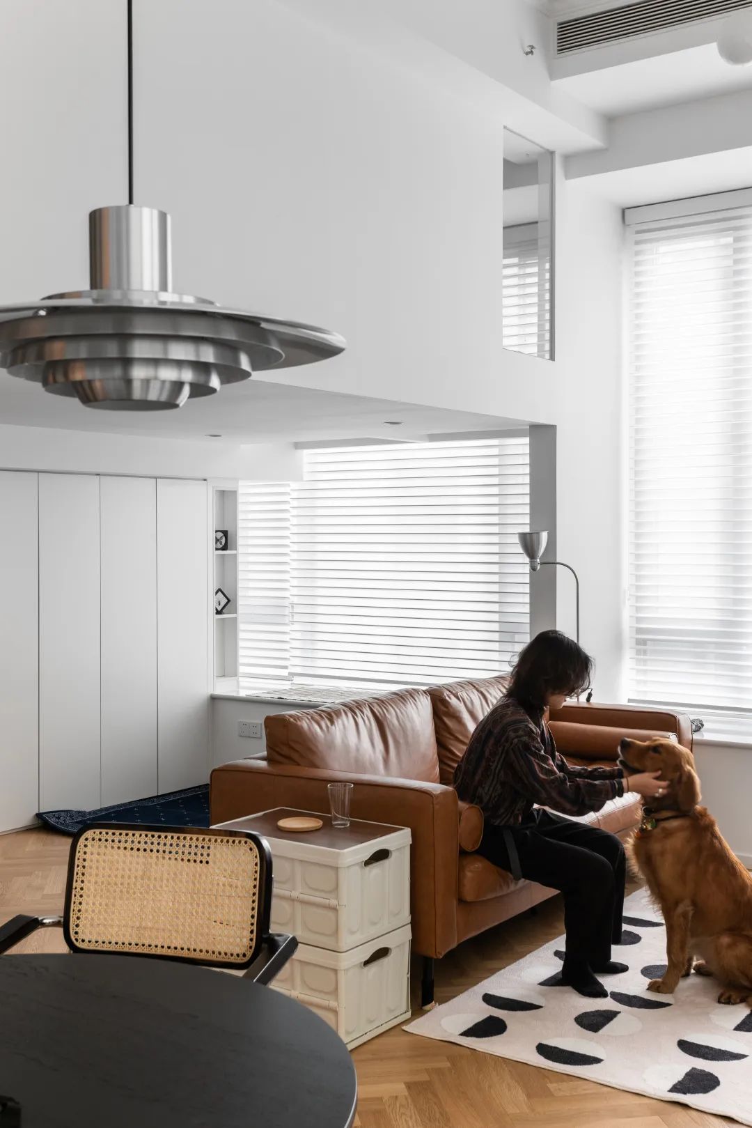 63㎡公寓变小复式,猫狗双全的惬意独居生活丨中国成都丨十六月工作室-54