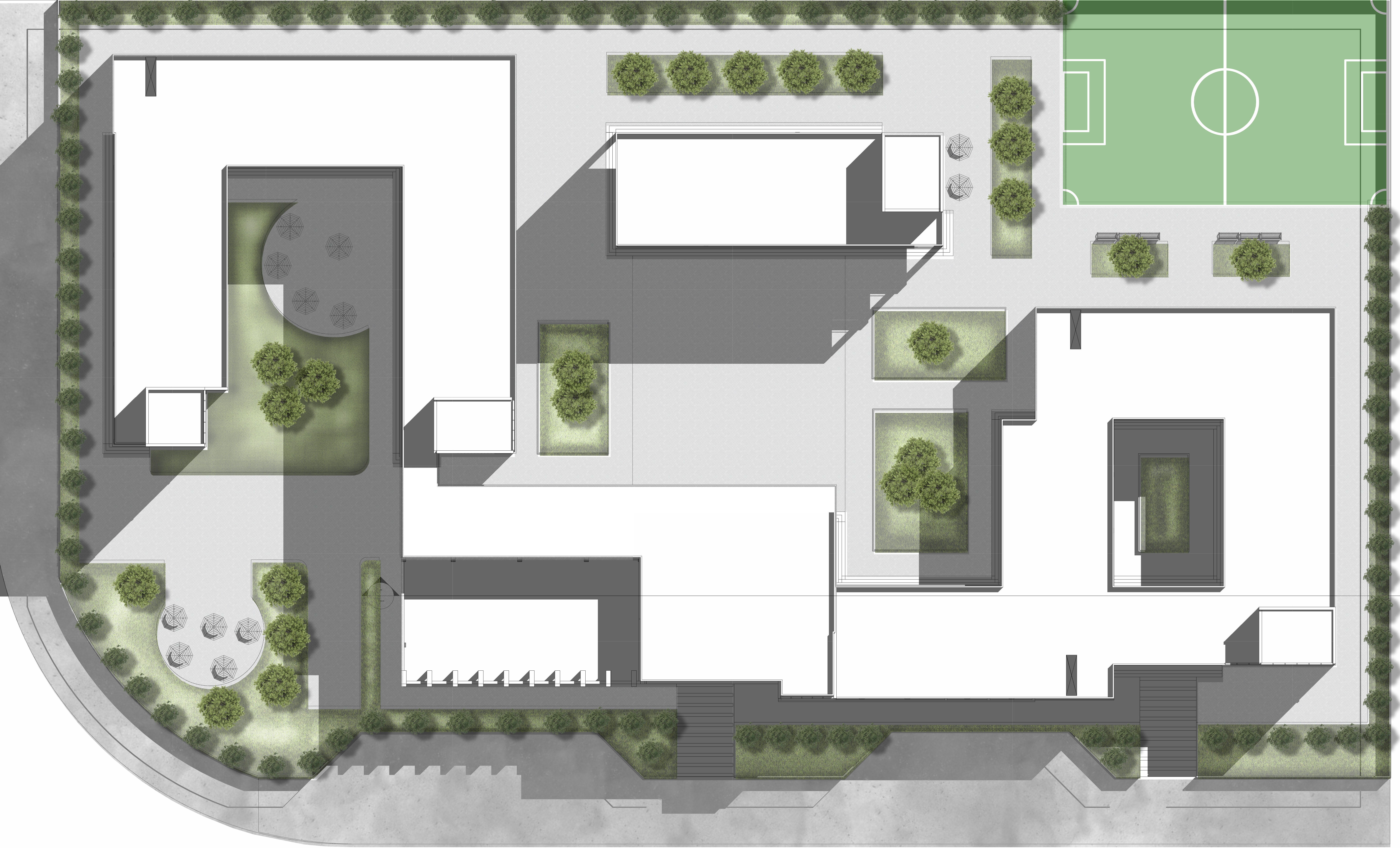 AL  OFOQ实验学校相关建筑设计项目丨埃及丨开罗大学工程学院建筑系-9