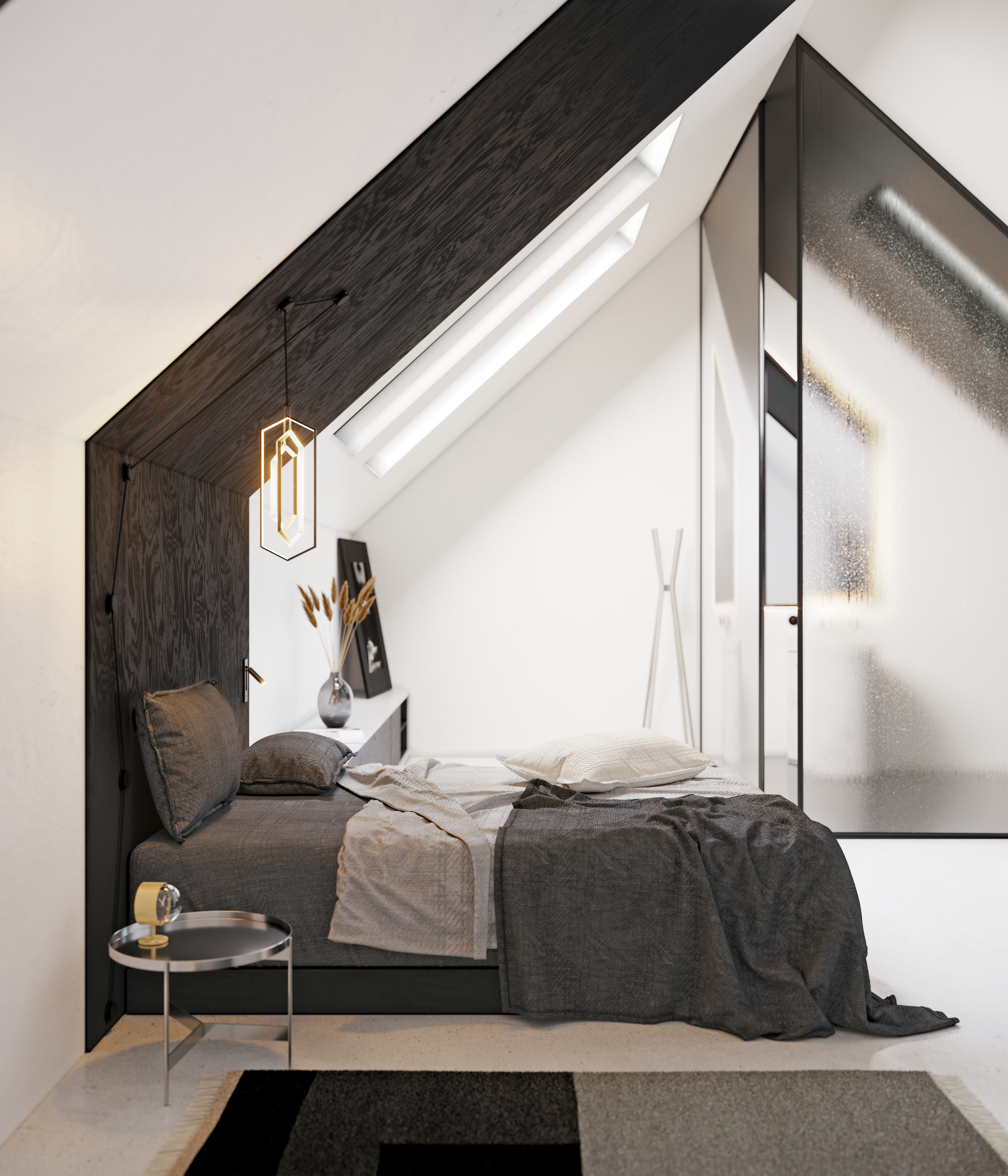 UNDER THE ROOF • master bedroom-7