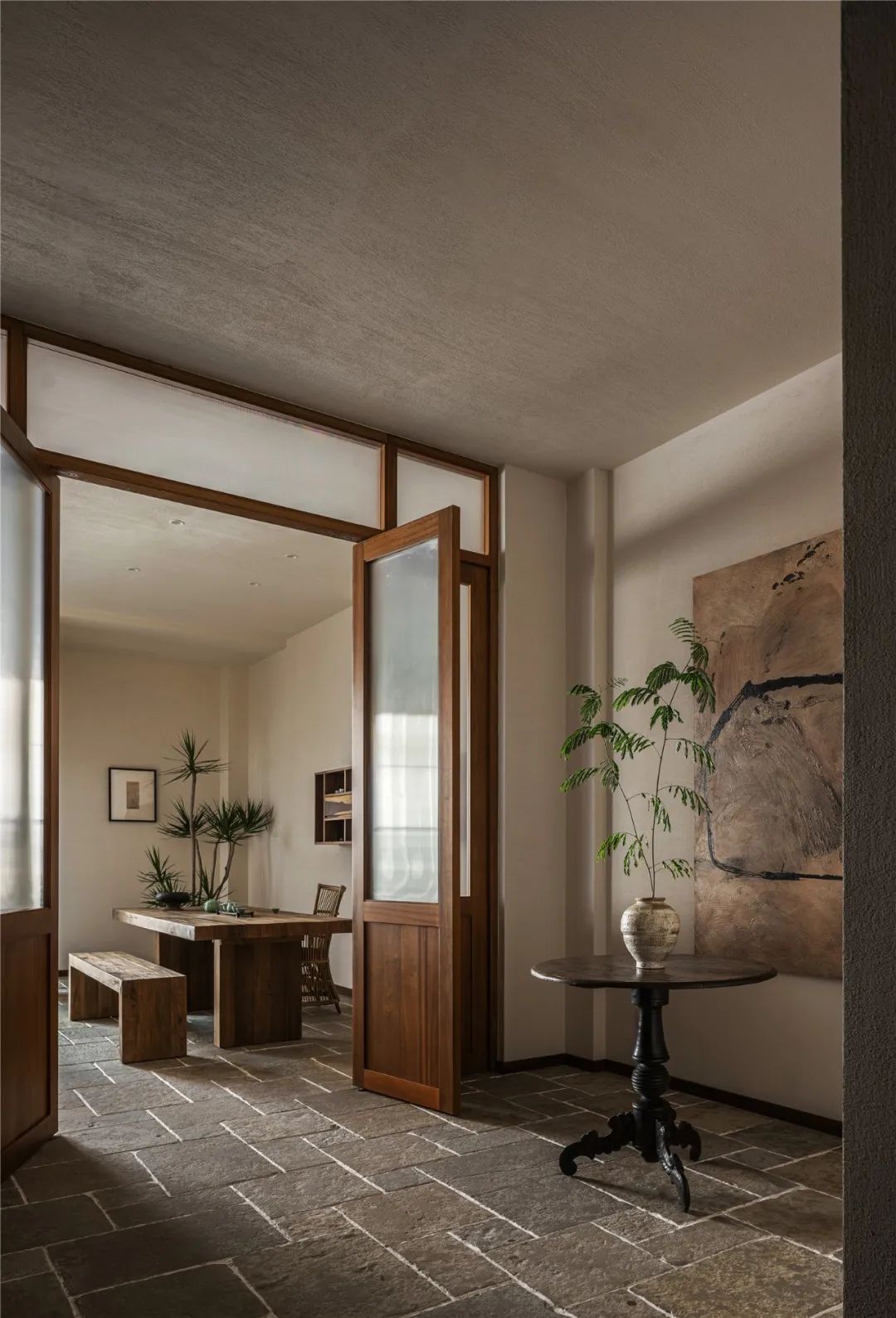 自然风侘寂私宅丨中国重庆丨岭众联合田艾灵设计-12