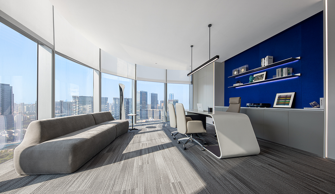 寰侨商务大厦招商中心办公样板间空中花园丨中国深圳丨诗意空间设计,矩阵纵横设计-14