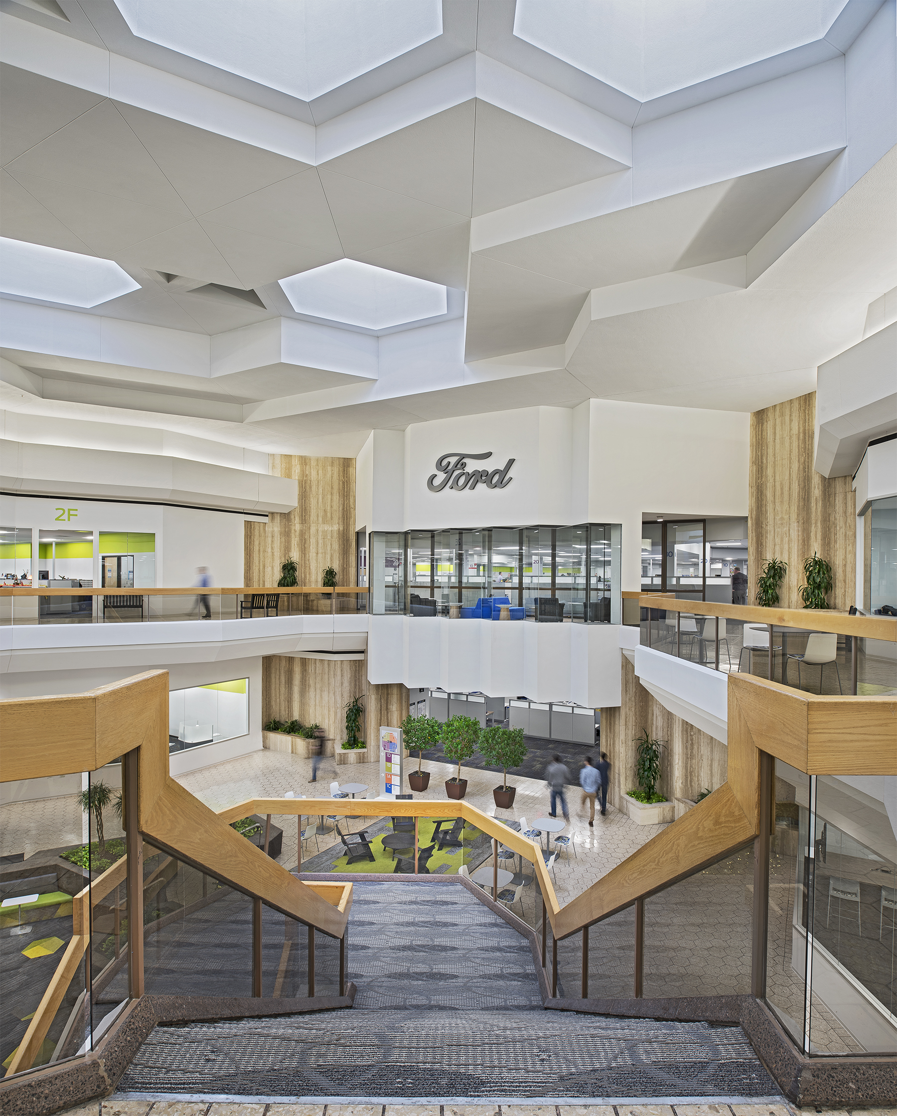 福特公司闲置购物中心改造项目丨美国迪尔伯恩丨Ghafari Associates-16