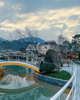 浙江宁波龙湖华宇雲峰原著住宅景观 | 法式浪漫的精灵花园