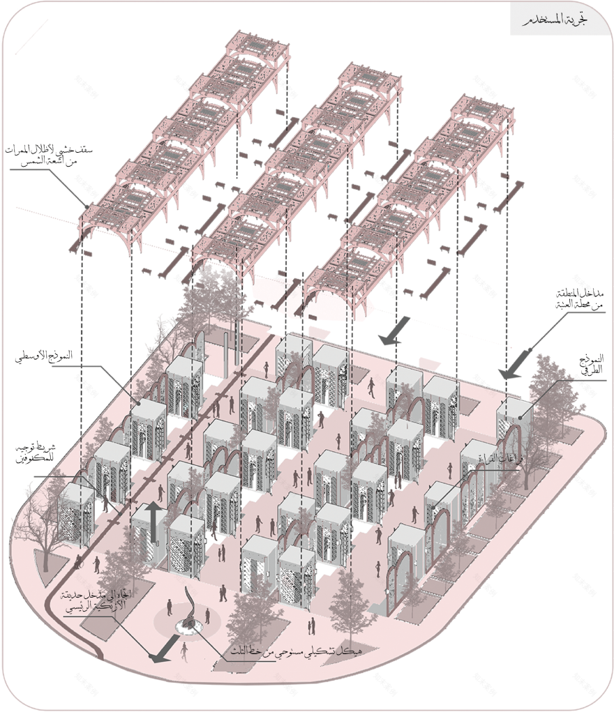 阿克谢科公园围墙售货亭设计竞赛丨埃及-26