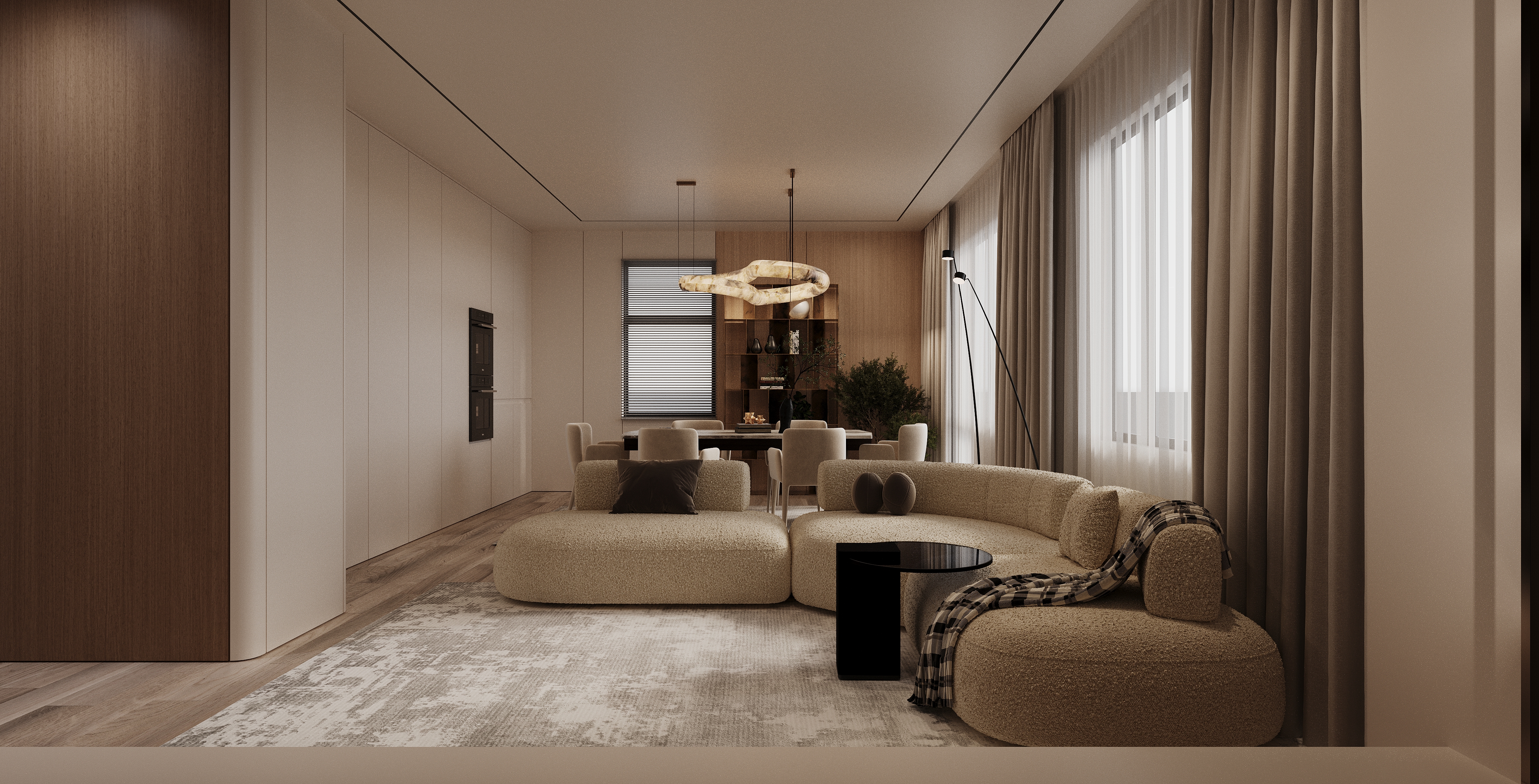 Happy Town 1 120m2 residential apartment-4