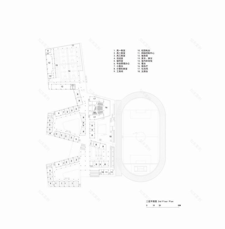 苏州金堰路高中丨中国苏州丨简和建筑-55