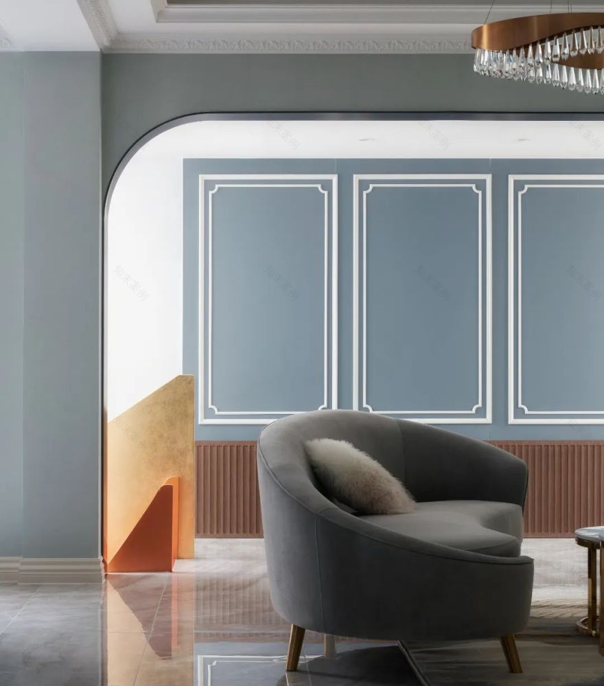 上海御沁园现代法式别墅丨中国上海丨尚层别墅装饰-19