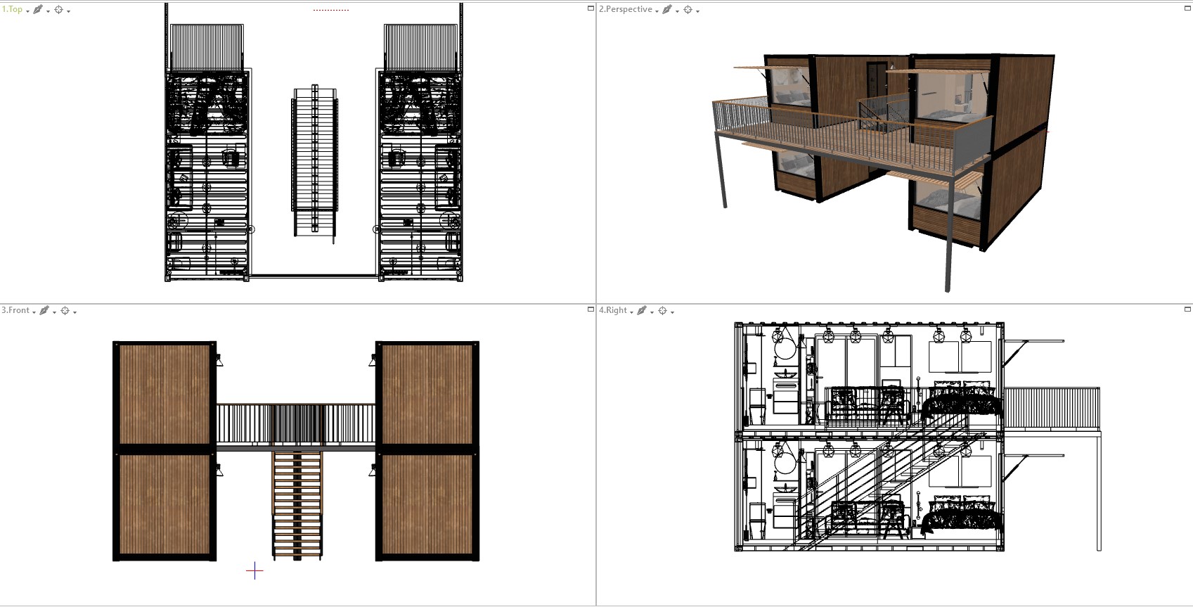 预制模块化集装箱酒店丨Damijan Koprivc-7