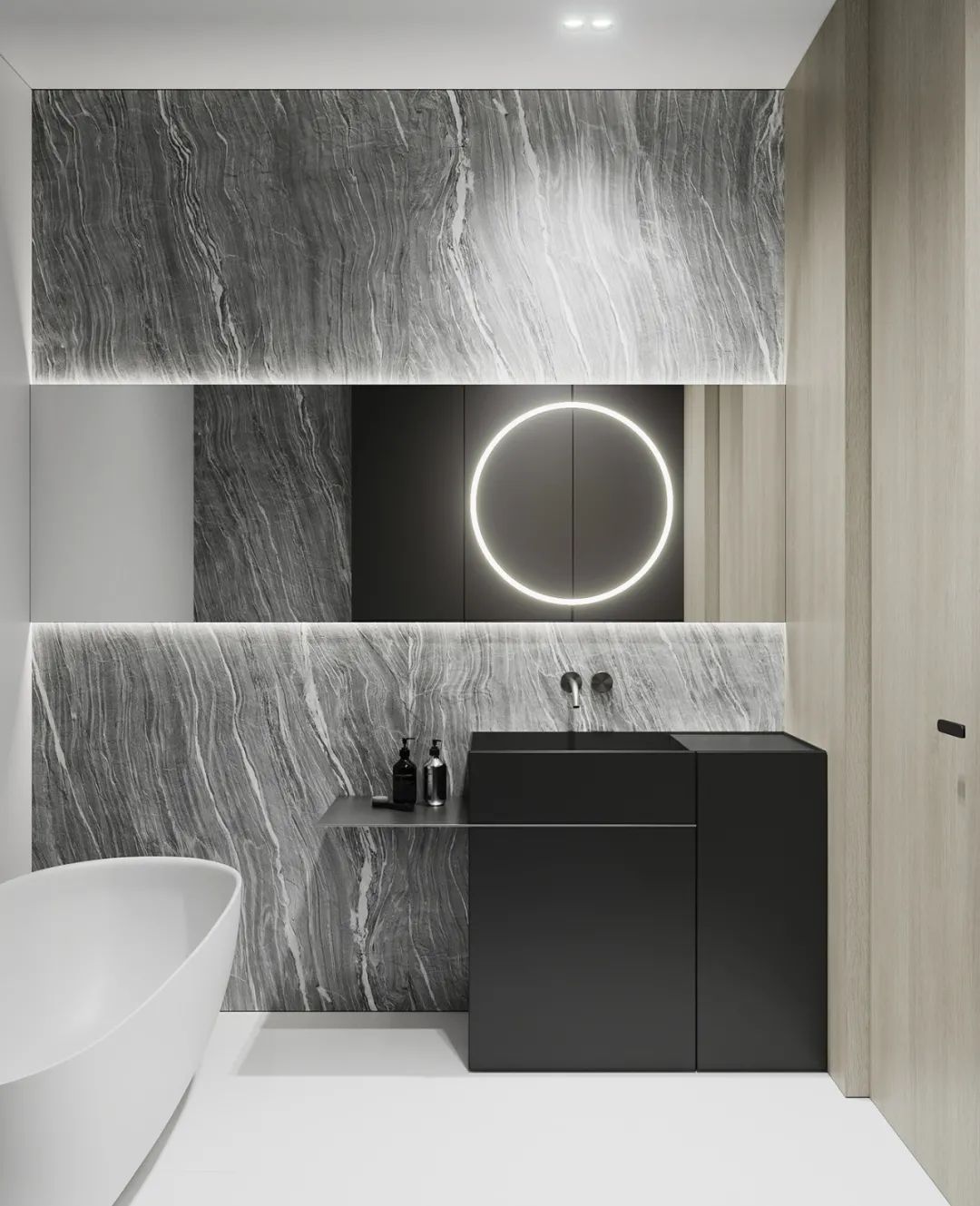 97㎡现代简奢公寓-34