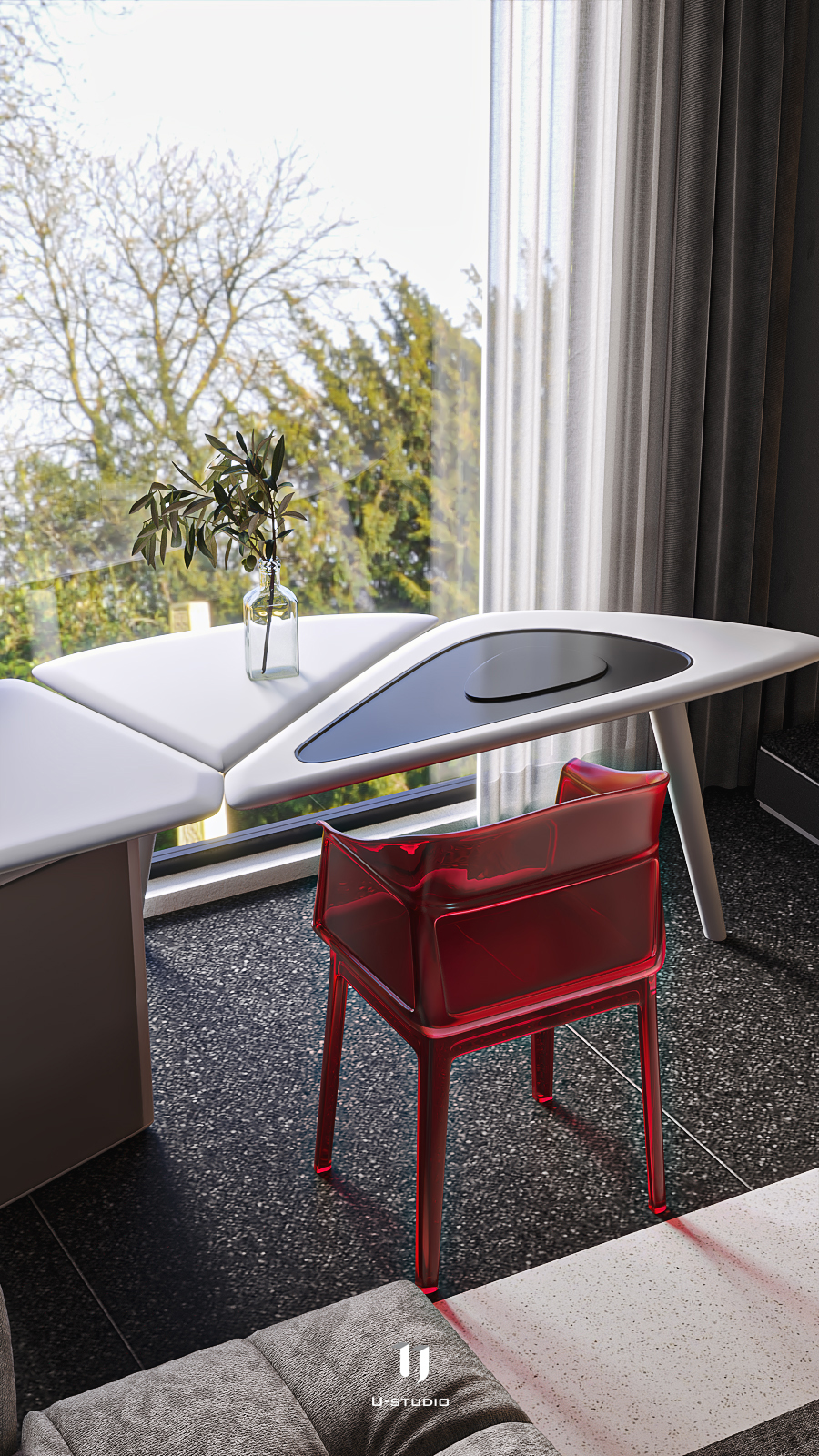 Y 先生猫宅设计丨中国浙江丨U 形社表现团队-21