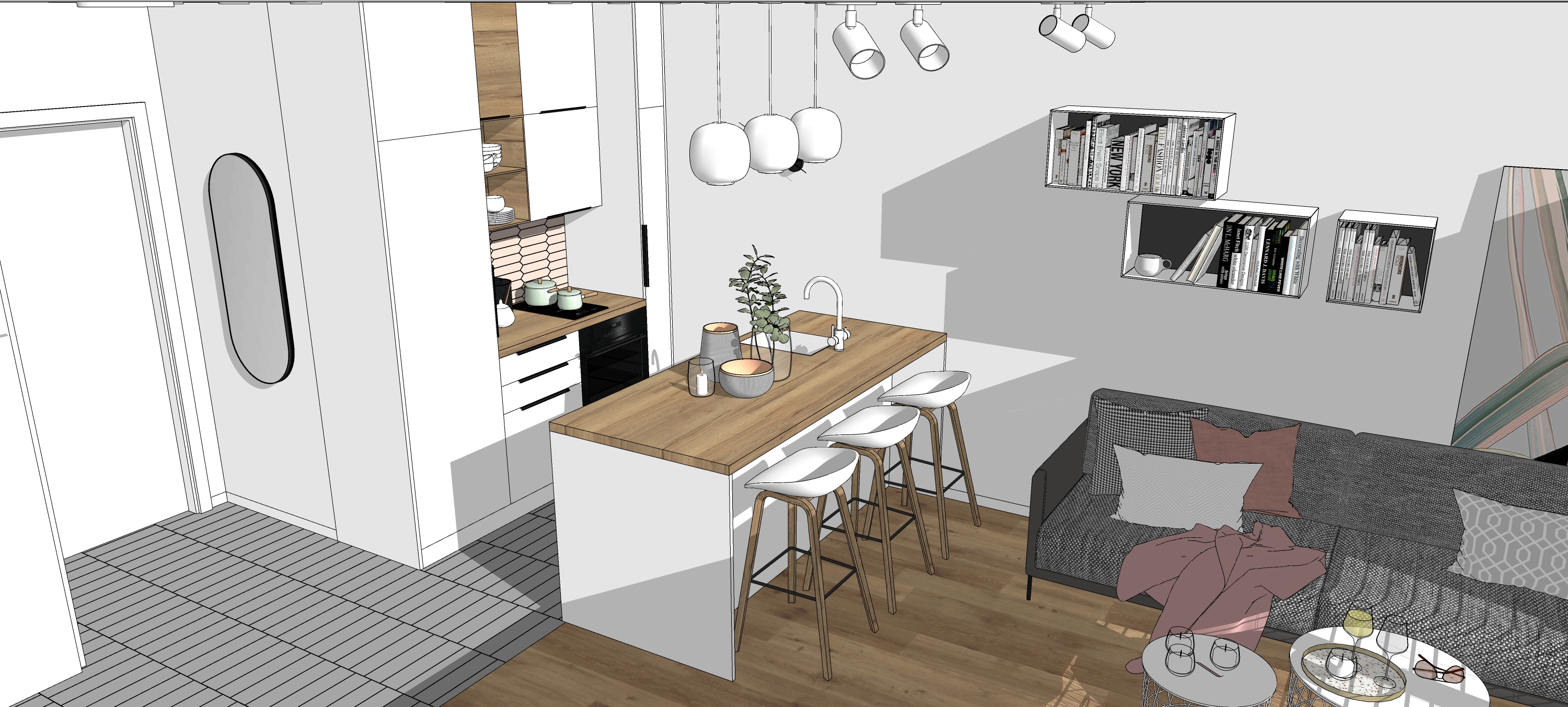 圣彼得堡出租公寓草图设计项目丨俄罗斯圣彼得堡-7