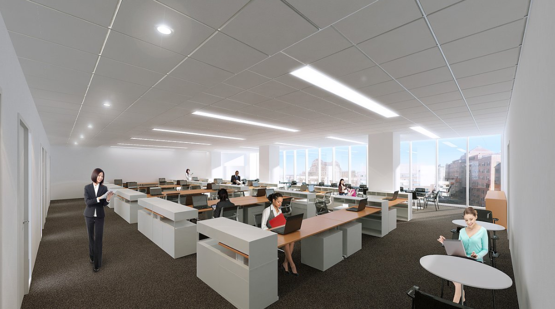 纽约州立大学 Downstate 健康科学中心 | 现代公共空间的精致诠释-9