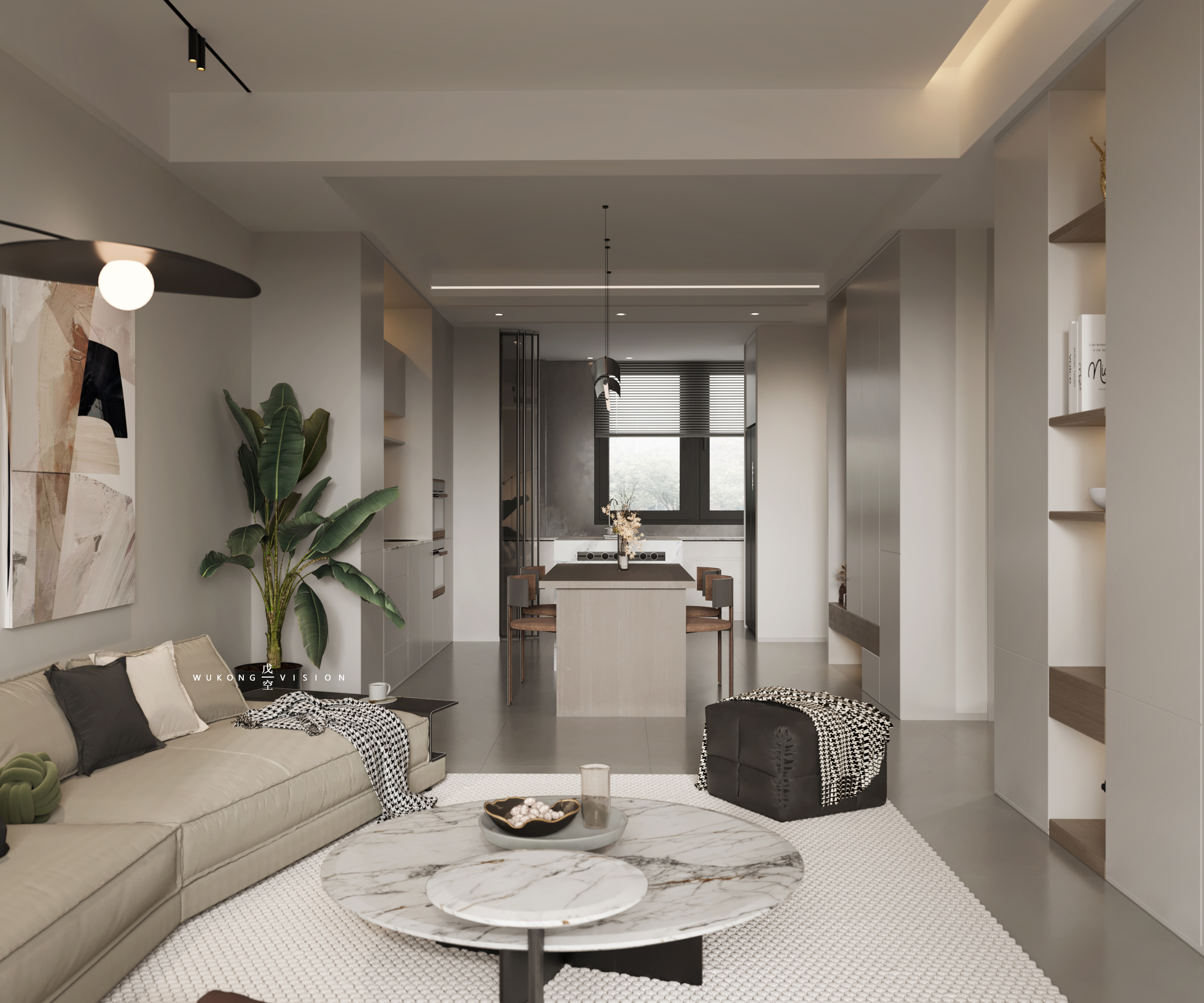 /戊空效果图表现/现代风格/-5