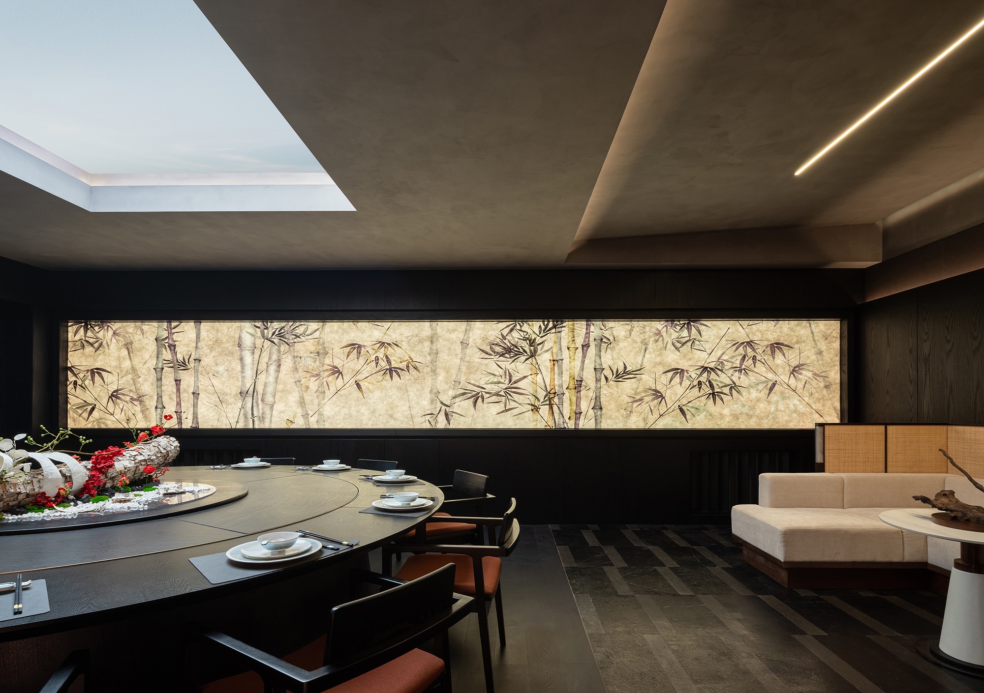 隐逸东方·五韵流形 北京300㎡餐饮空间丨中国北京丨营造清美空间-36