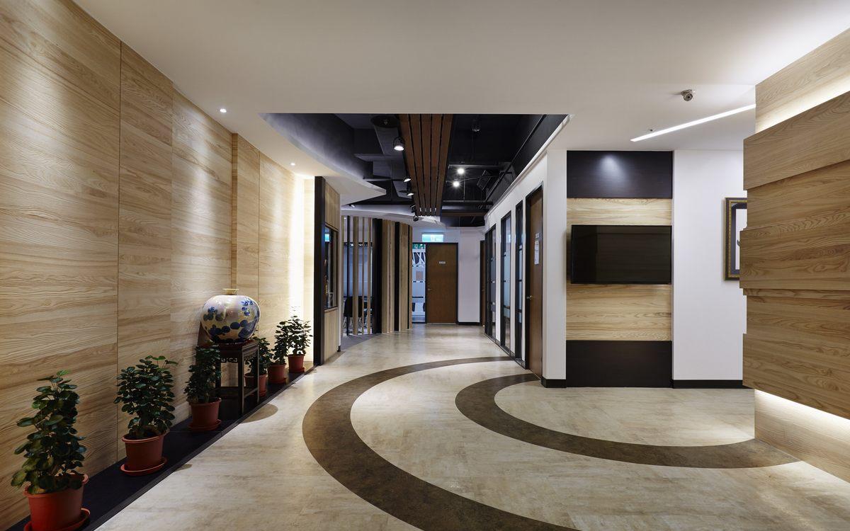 宽林设计打破科技冰冷，打造人文质感空间-10