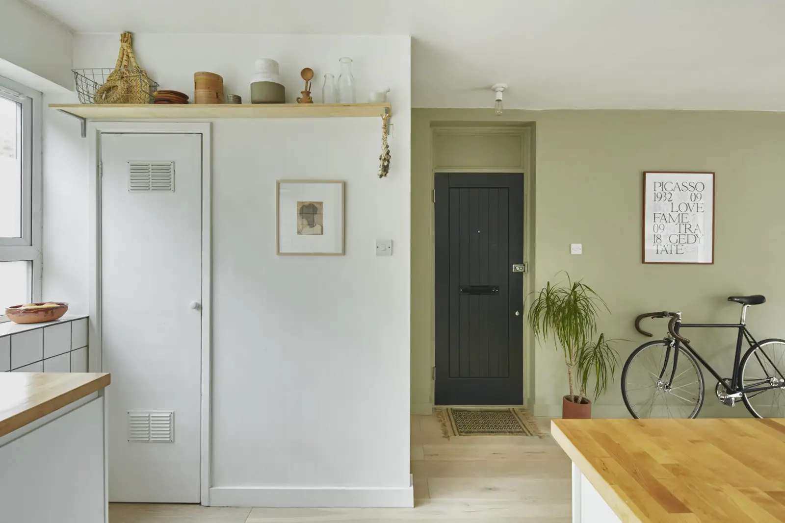 伦敦南部自然风公寓 | 开放式厨房，私人绿意花园-4