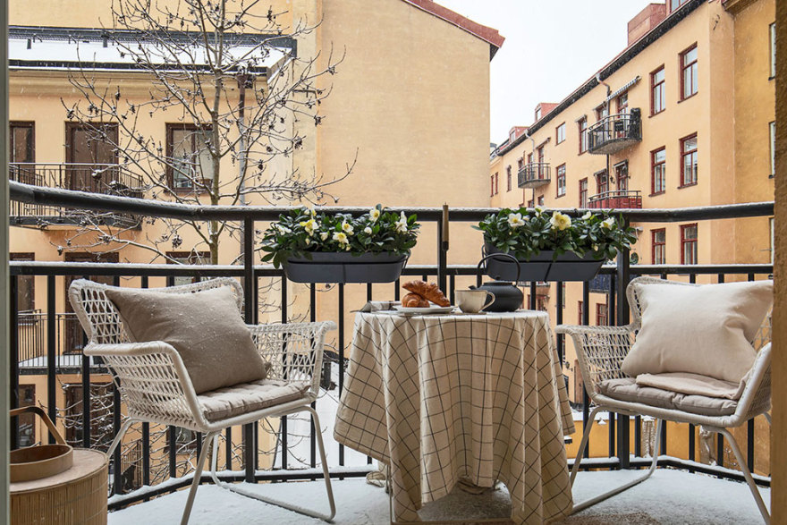 温馨典雅的北欧公寓设计-6