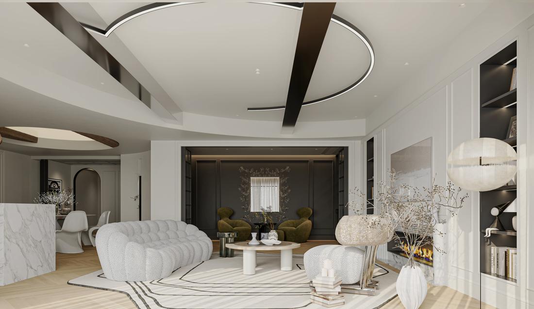 梧桐树下晶大厦豪宅设计丨中国上海-14