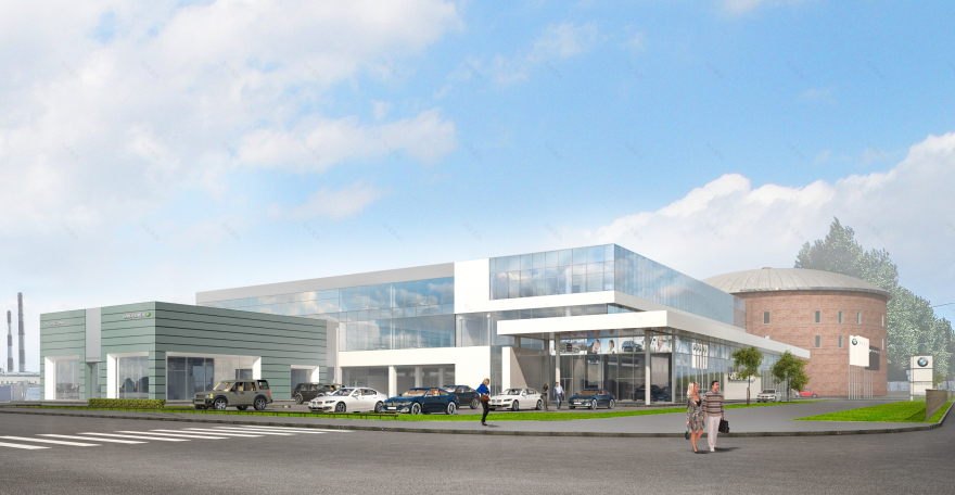 圣彼得堡 BMW、MINI、JLR 汽车展厅-6