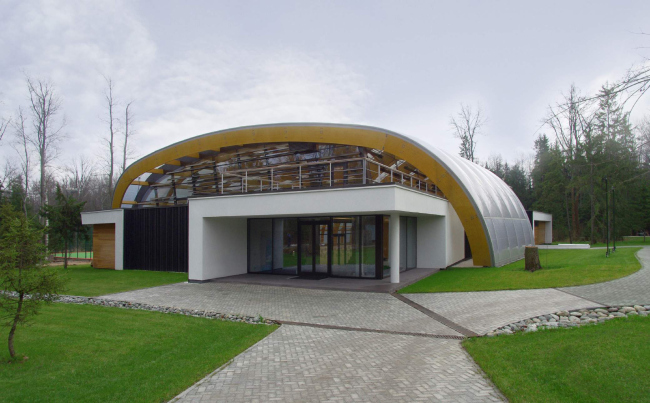 Линия ребра（未明确标准中文译名）·莫斯科州私人健身房丨俄罗斯莫斯科丨ATRIUM建筑工作室-32