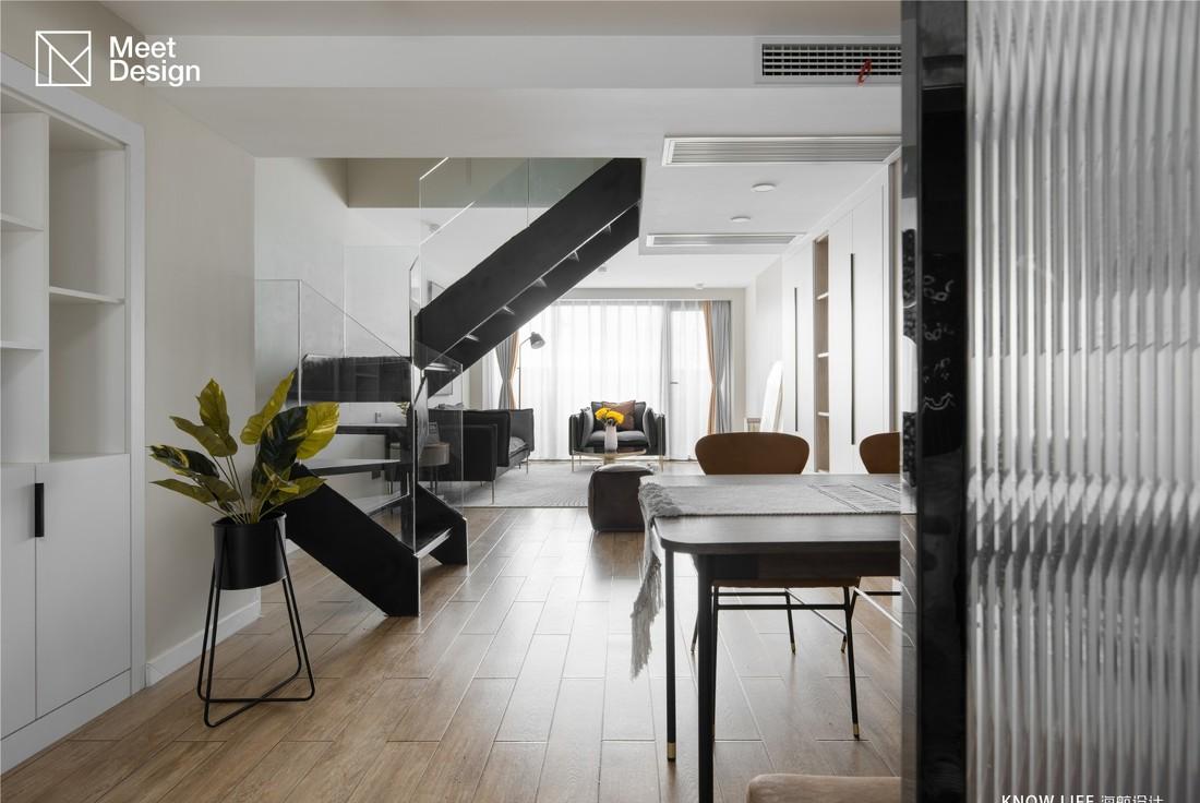 80㎡北欧风复式公寓,取舍有道,释放空间潜能-3