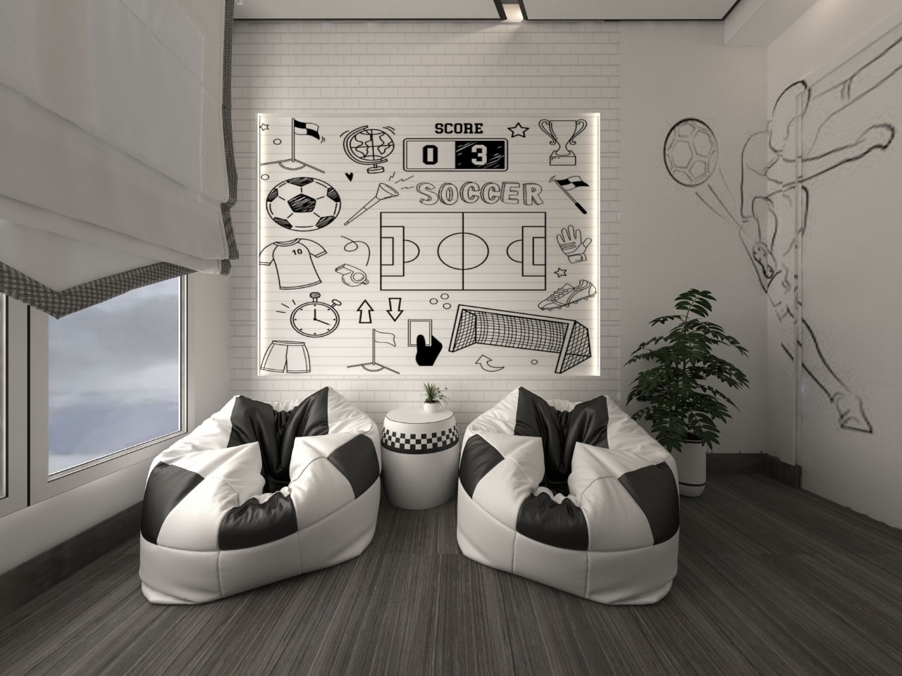 海德公园山景别墅丨埃及开罗丨Atrium Design  Ahmed Rabie-72