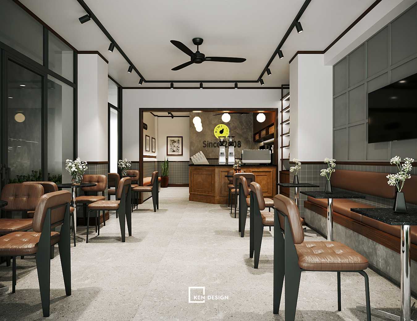 KIWI Coffee & Tea咖啡馆设计丨越南丨KenDesign（KTS KenDesign）-16