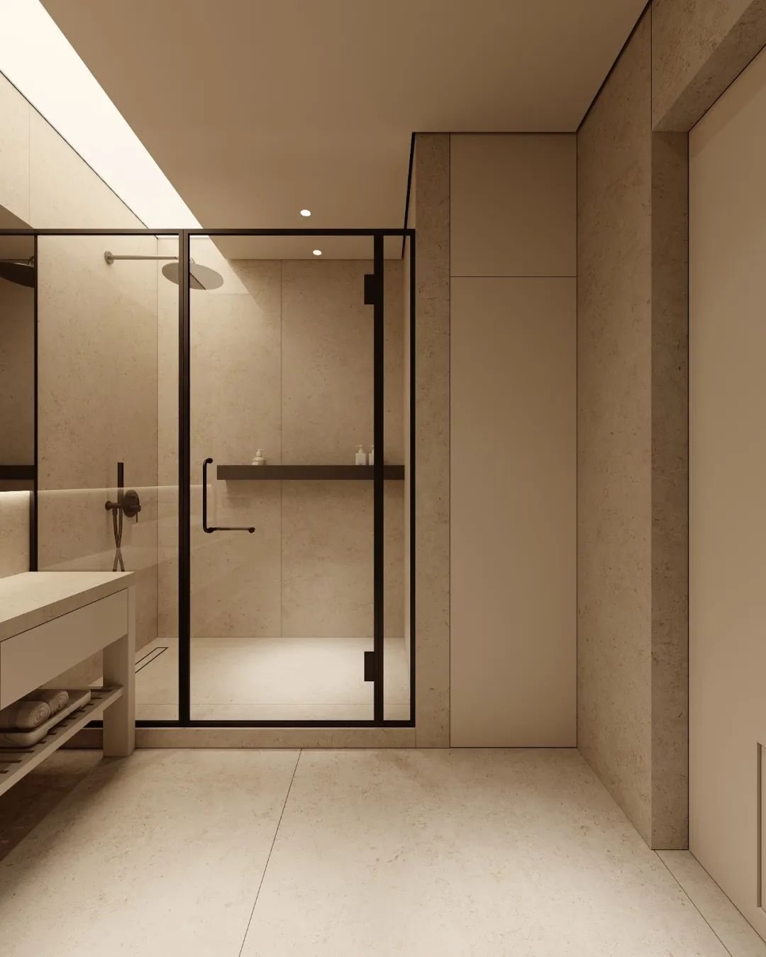 原木奶油风简约空间设计丨哈萨克斯坦阿拉木图丨Ursa Studio-28