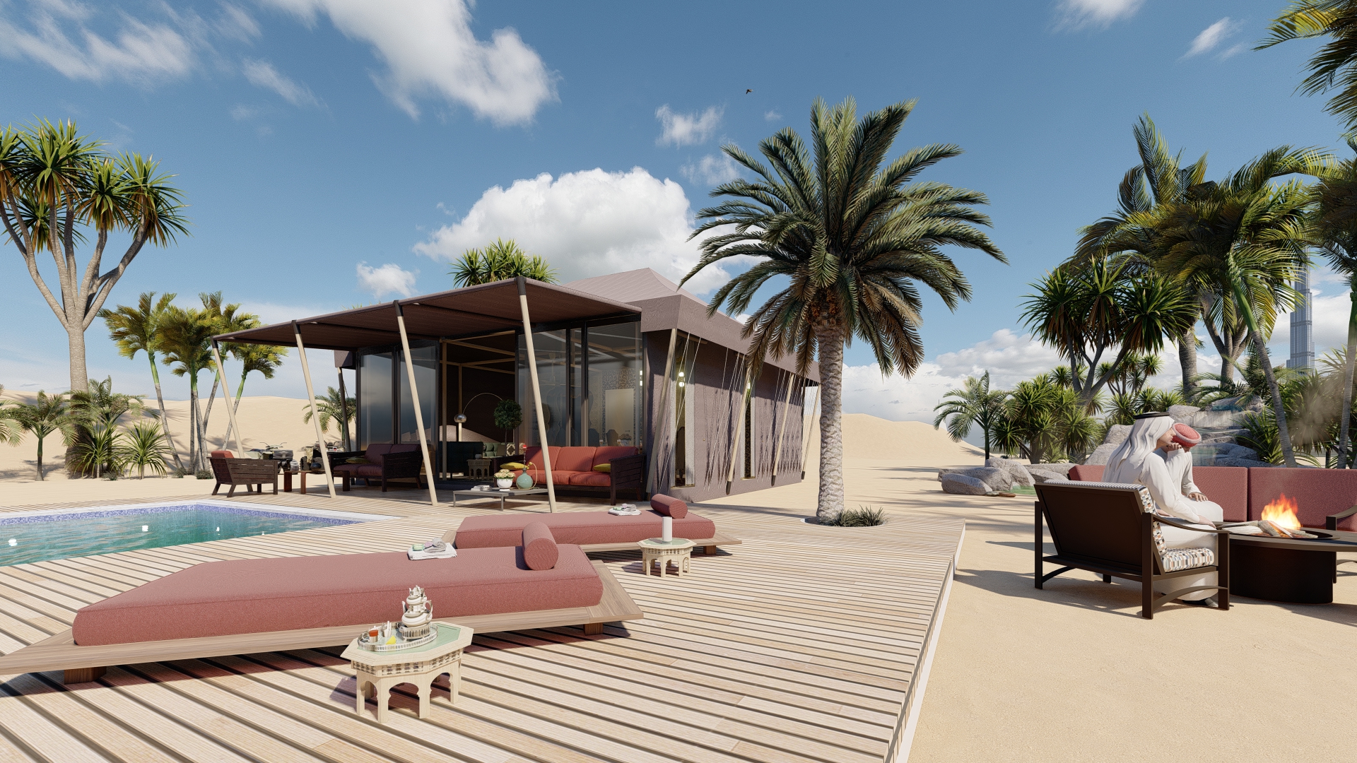 Arab Boutique Tent - ADRIA-0