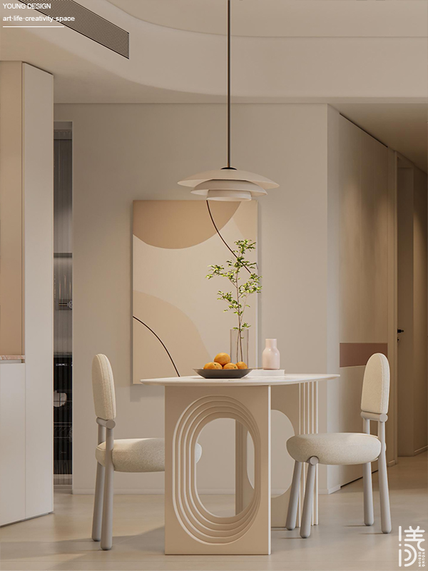 奶油风独居设计丨深圳漾空间设计有限公司-30