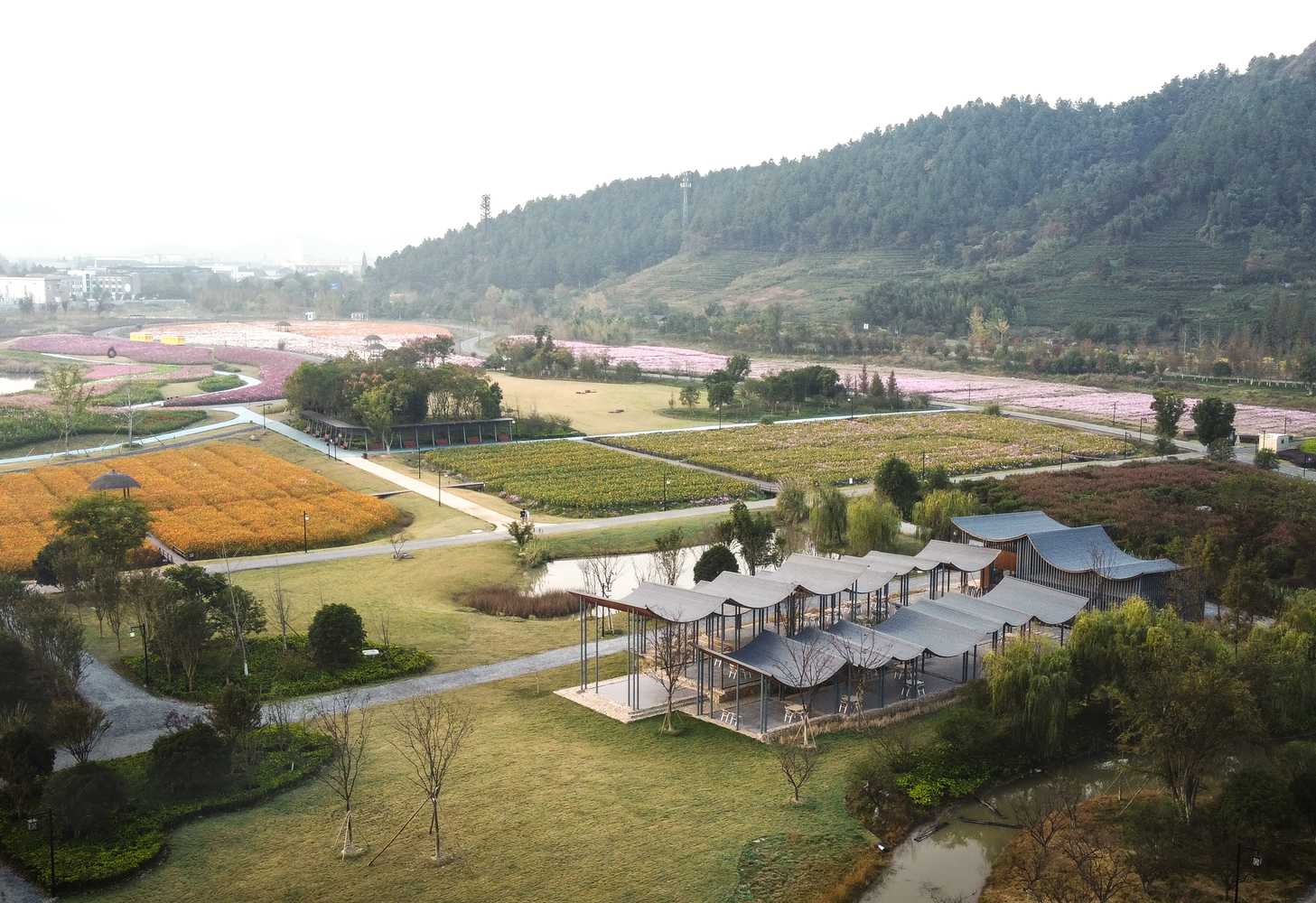 杭州径山花海帐亭装置丨中国杭州-7