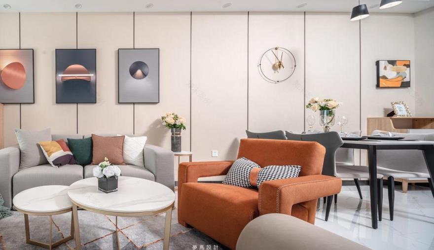 迎著晨曦|90㎡温暖美宅丨中国兰州丨梦马设计-22