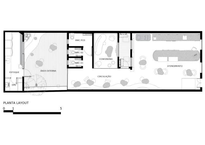 巴西绿血抹茶咖啡厅丨Studio Guilherme Garcia-50