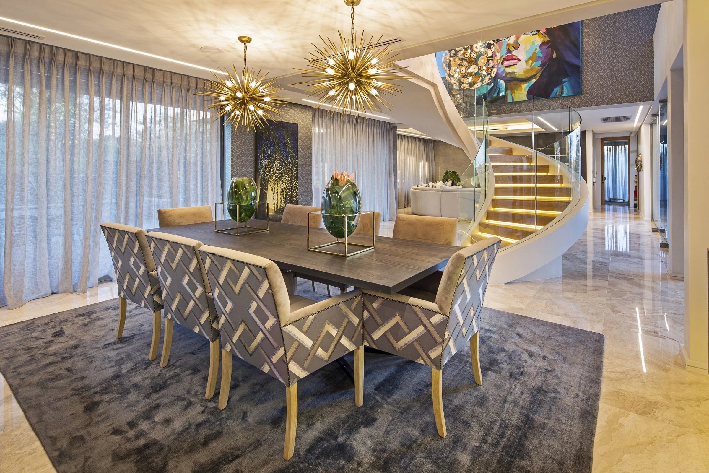 南非棕榈大道住宅的动态设计-27