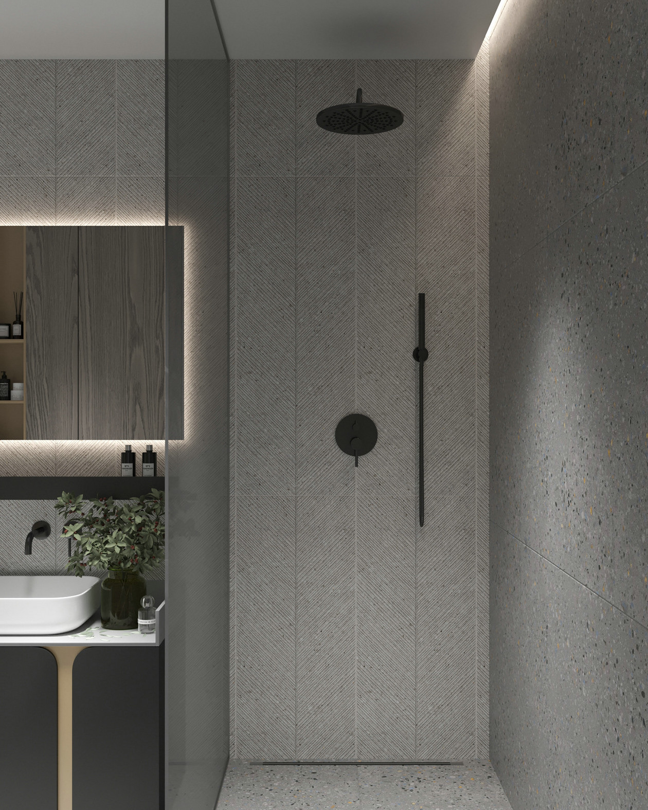 原木与绿色清新惬意居住空间-26