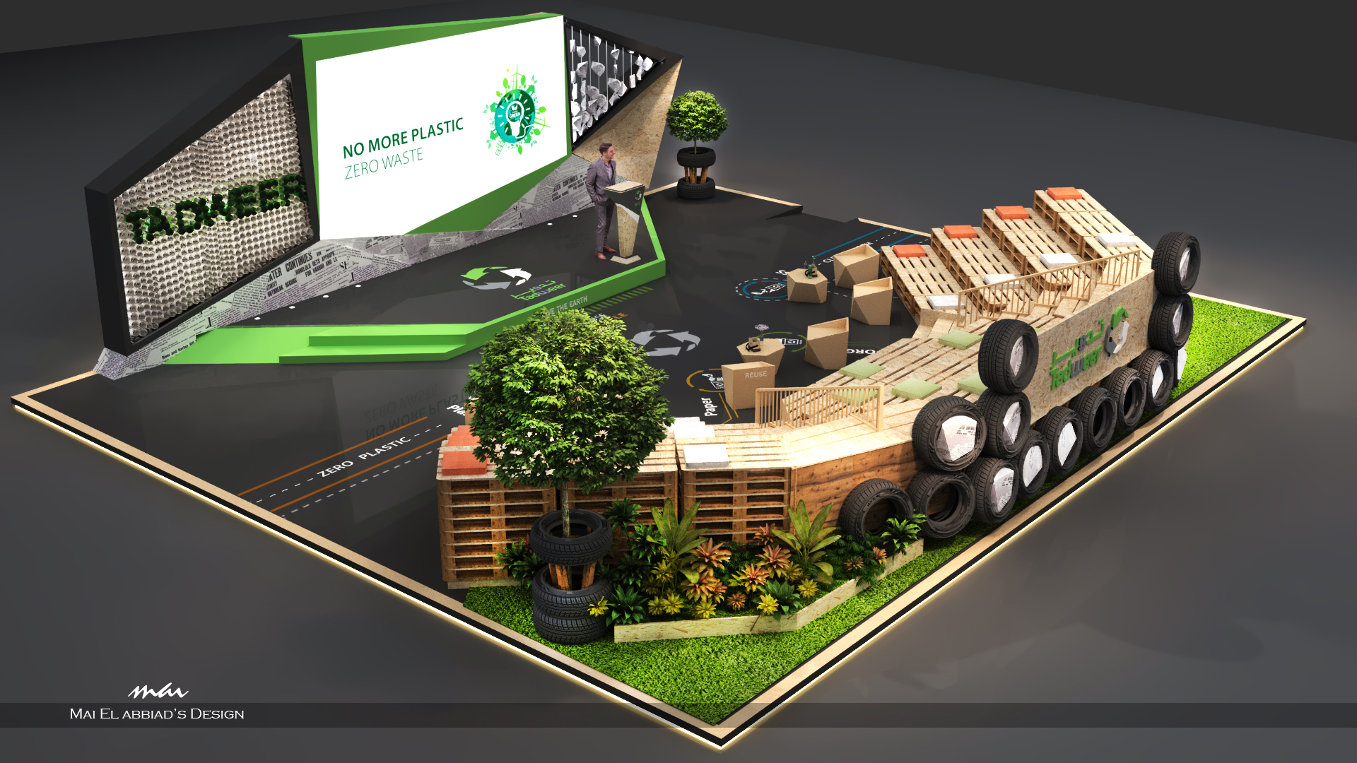 WFES 2021 - Tadweer Academy-Recycling Stand ,Dubai,UAE-2