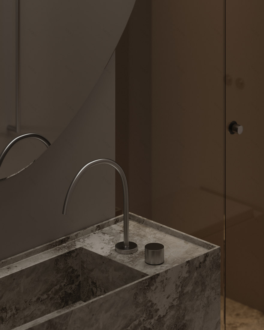 单色开放式公寓丨阿联酋迪拜-38