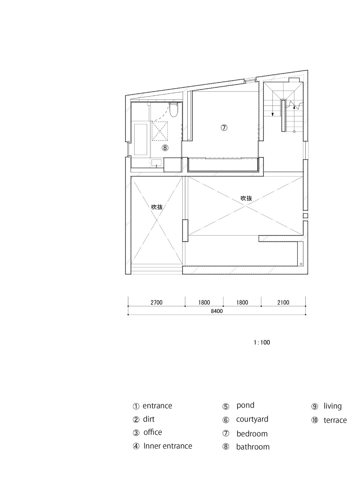 首发 | Gosize在日本围绕一个极简主义的池塘设计了自己的家庭工作室-25