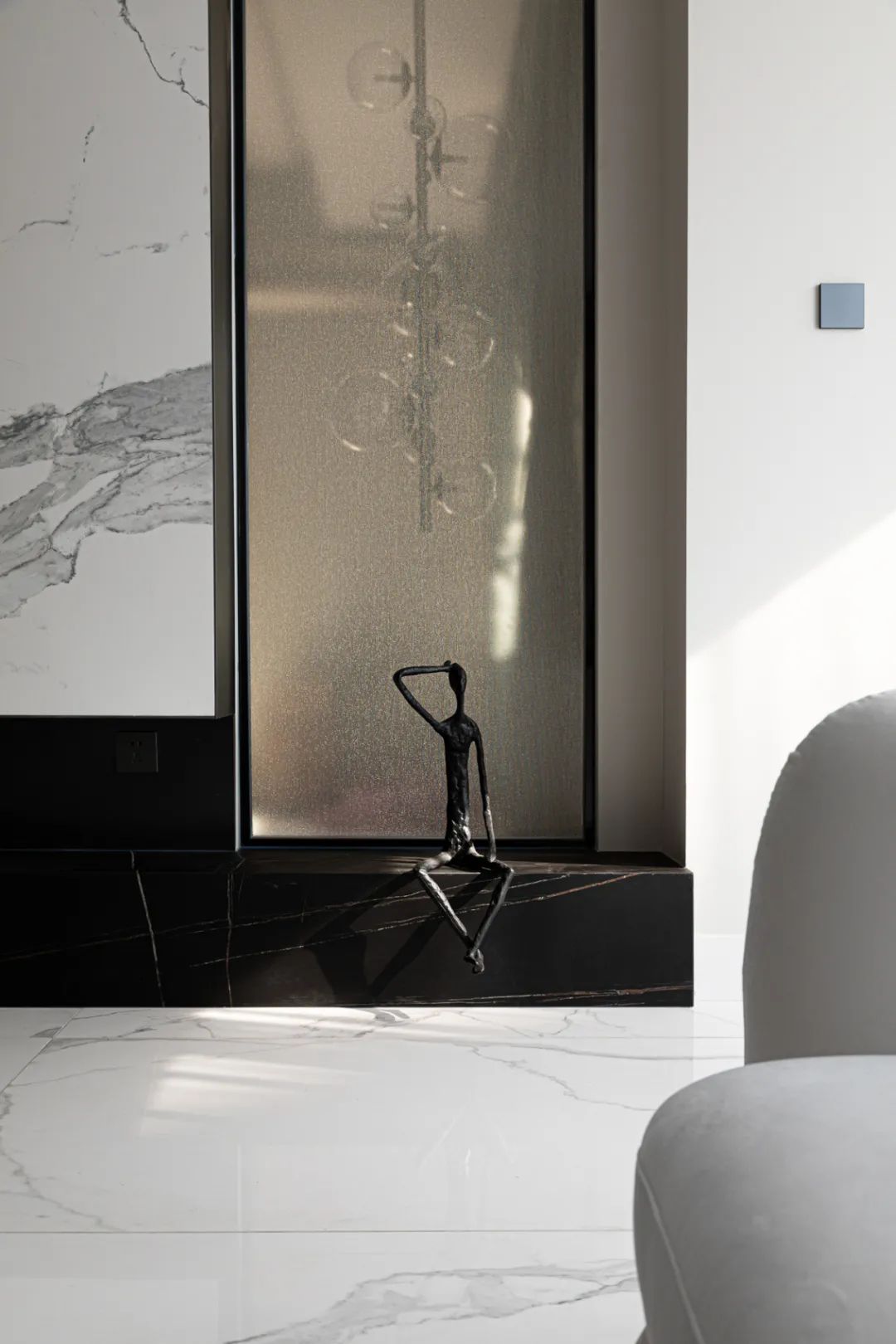 纯粹・极简家 · 现代雅奢住宅设计丨中国合肥丨忠岩优品空间设计-22