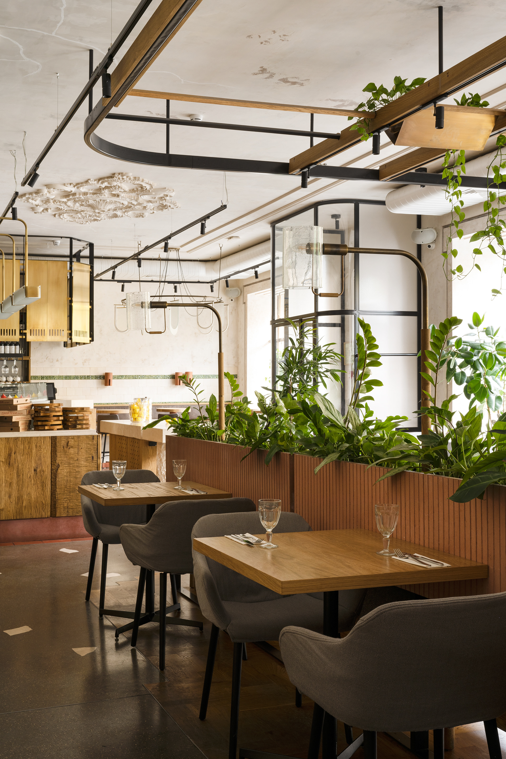 MAMA ROMA 餐厅室内设计丨俄罗斯圣彼得堡丨Anna Filippova,Polina Masiianskaia-48